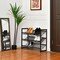 2/3/4 Tiers Flat and Slant Metal Shoe Rack for Entryway Hallway